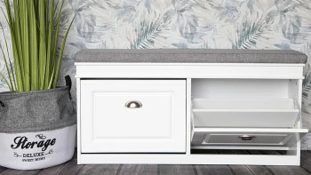 Szafka na buty z siedziskiem